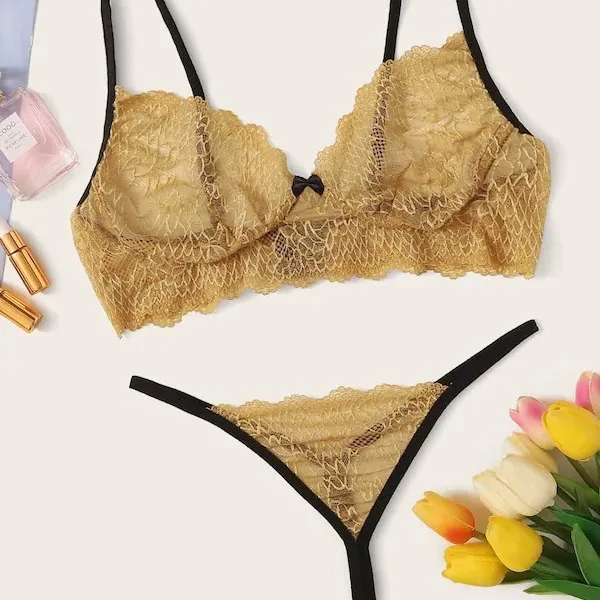

Sexy Lingerie 2020 New Bikini Style Thong Teddies Erotic Underwear For Women Body Stockings Lace Bodysuit Suspenders Woman Exoti