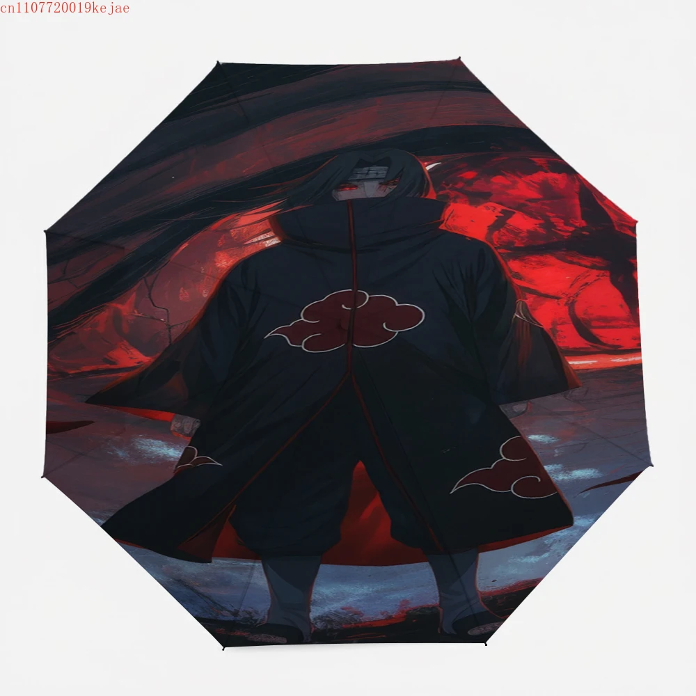 

NARUTO Sakura Haruno Short-Haired Cheongsam Umbrella Dynamic Cherry NARUTO Uchiha Itachi Sharingan Akatsuki Graffiti Umbrella