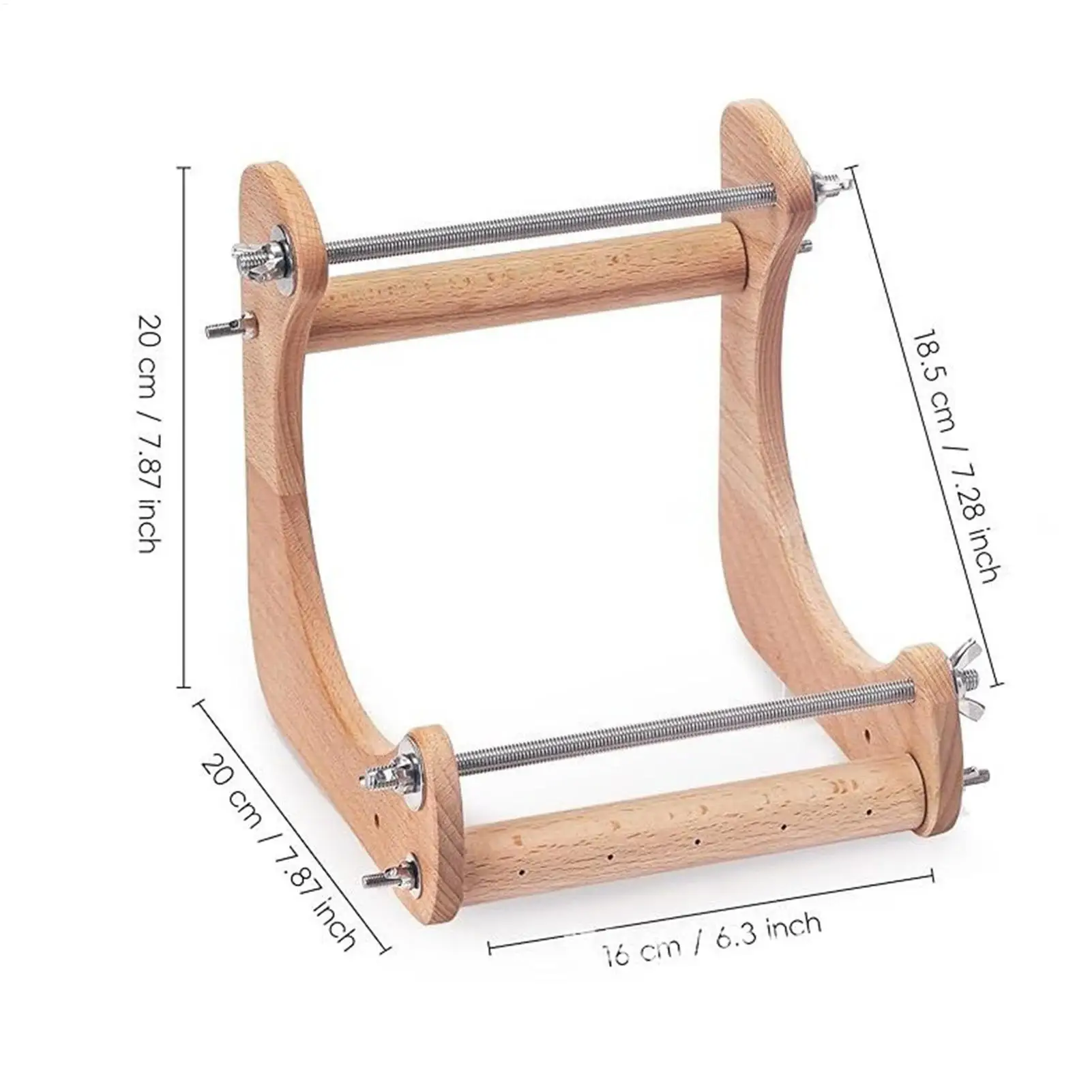 Wooden Bead-Weaving Loom for DIY Jewelry Making description 10