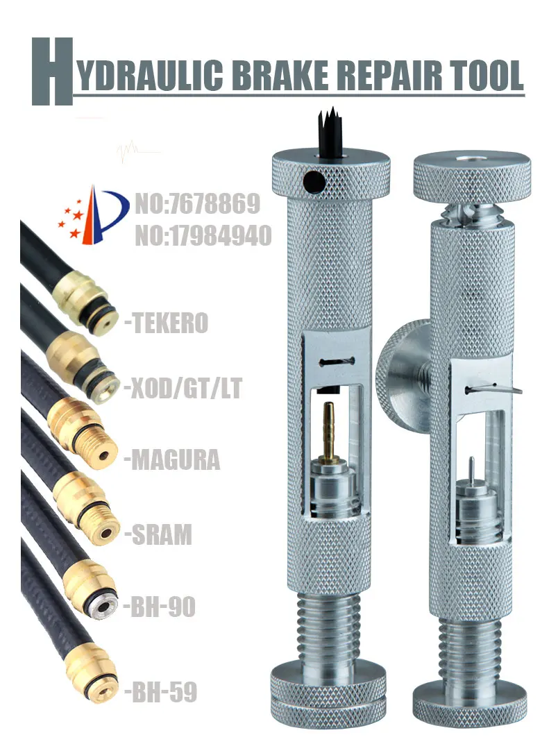 AliExpress nfox NFOX Multi-function Hydraulic Brake Maintenance Bleed Needle Multi Bicycle Repair Tools Bike EZmtb Kit Oil Pipe Cut Screw Cover