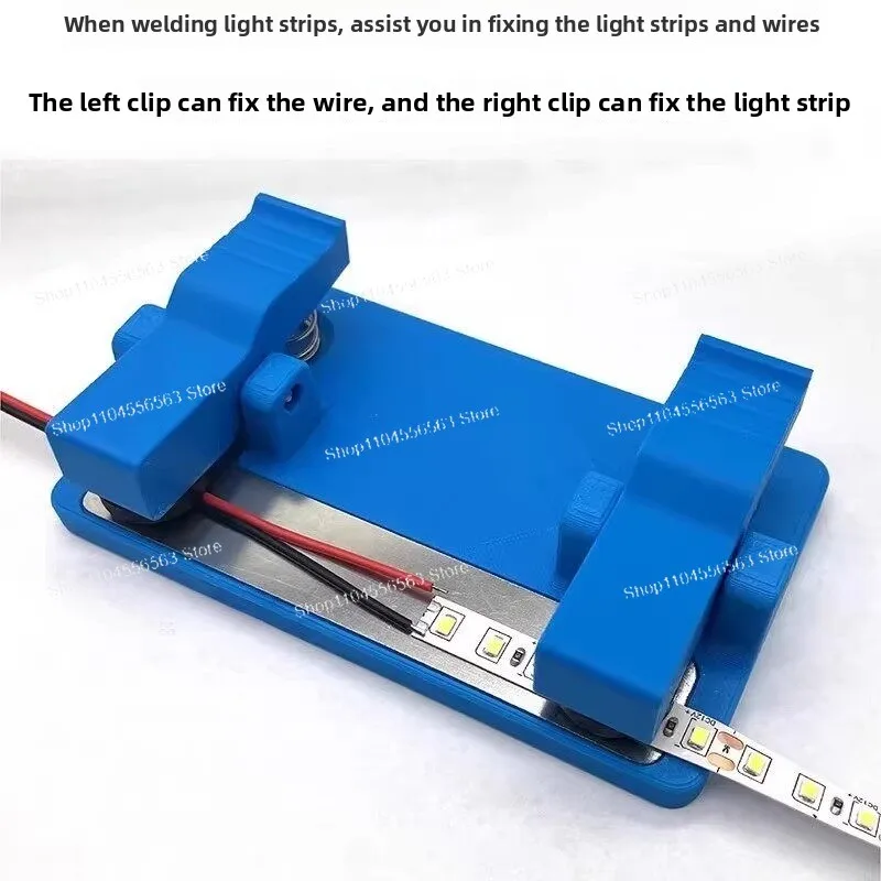 PCB Circuit Board Wiring Clamp LED Panel Soldering Fixture Wire Fixing Clip DIY Electronic Welding Auxiliary Tool