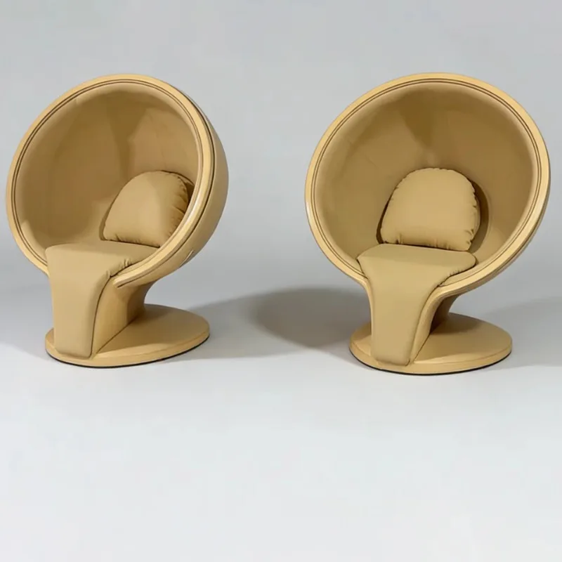 Y076 Durable Fiberglass Modern Coffee Chair Bulk Order Swivel Pod Chair Premium Long-Lasting Waiting Furniture for Mall School