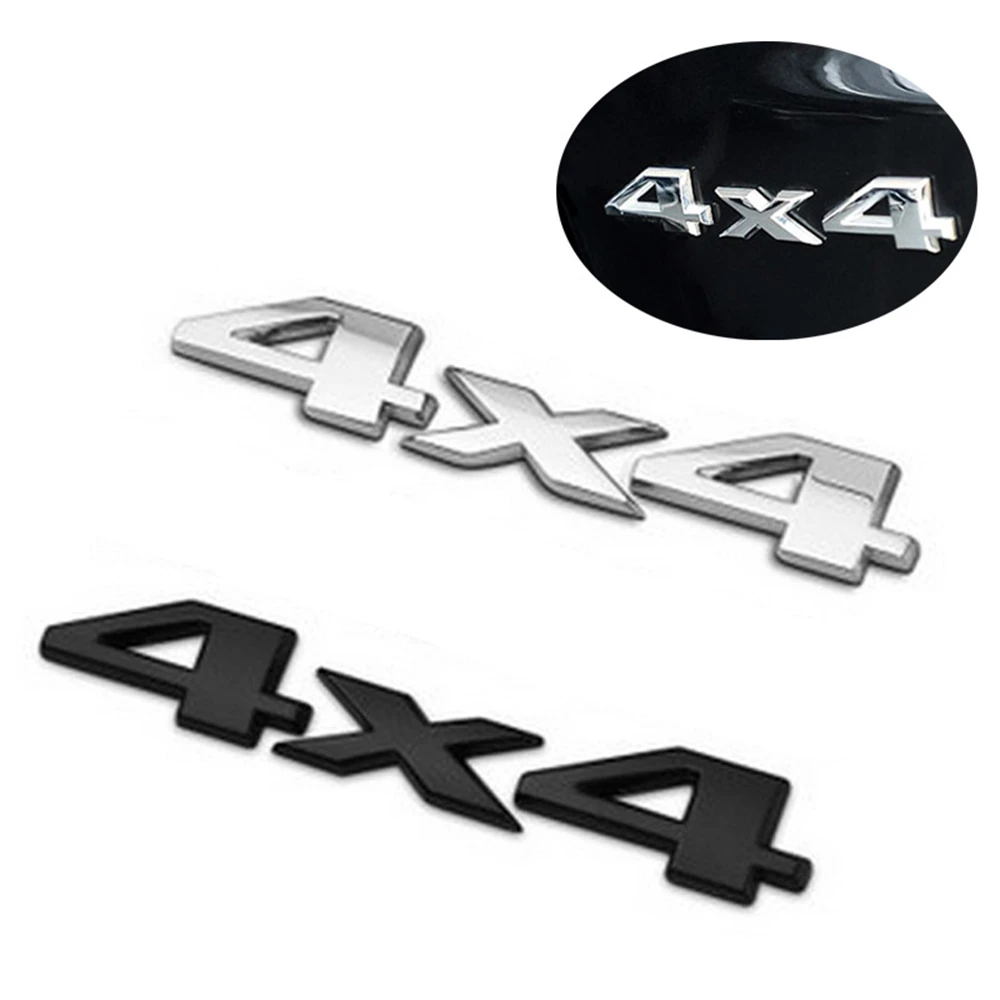 

3D 4x4 Four Wheel Drive Car Sticker Logo Emblem Badge Decals Car Styling Accessories Rear Decal Logo 4X4 Off Road SUV Practical
