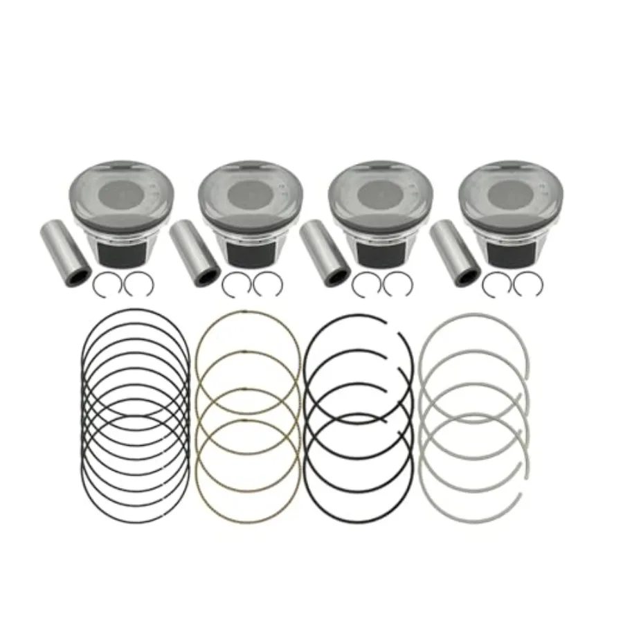 مكبس المحرك القياسي والدبوس وحلقة المفاجئة مناسبة لتويوتا ماتريكس كورولا كامري سولارا RAV4 لـ Scion xB tC 2.4L 20072013 9761