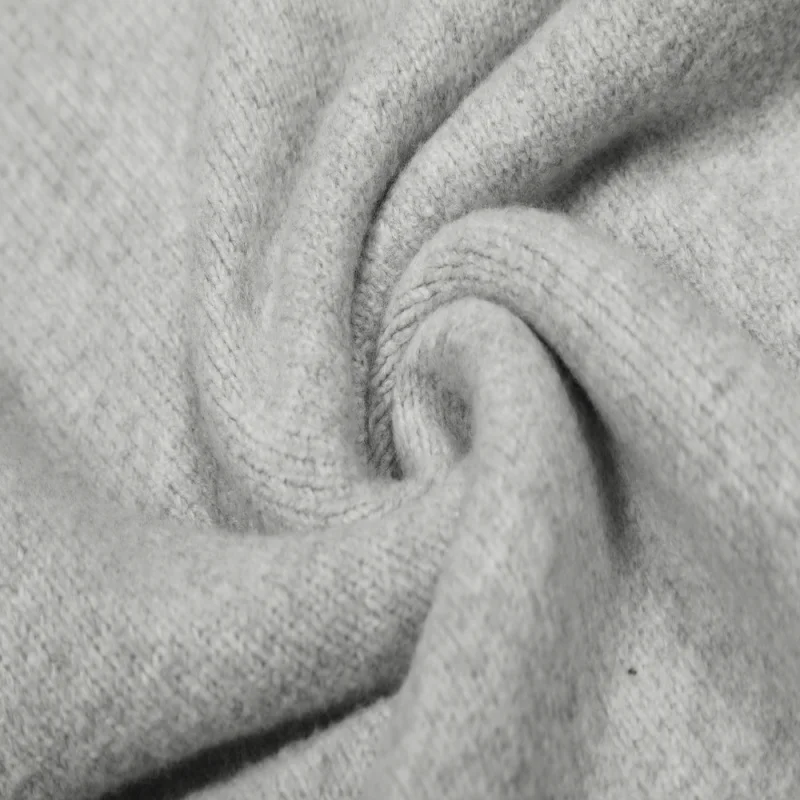 Men's Gray Polo Collar Sweater, 2025 Autumn New Soft Knitted Button-Down Casual Office Wear Top