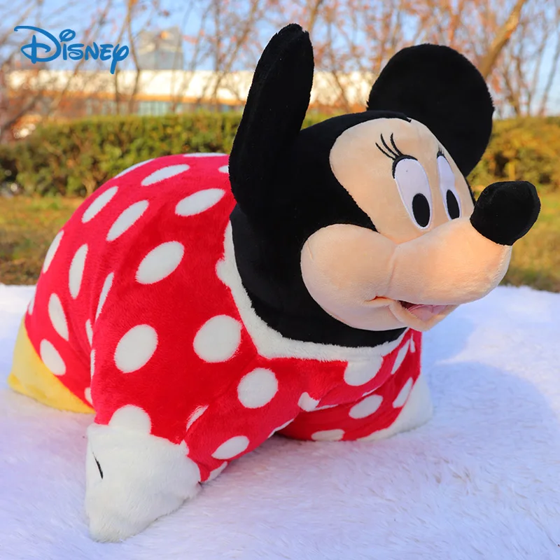 

50*35cm Disney Mickey Mouse Pillow Plush Toys Cuddly Toy Animal For Kids Sofa Big Cute Pillows Room Bed Decor Girls Room Gifts