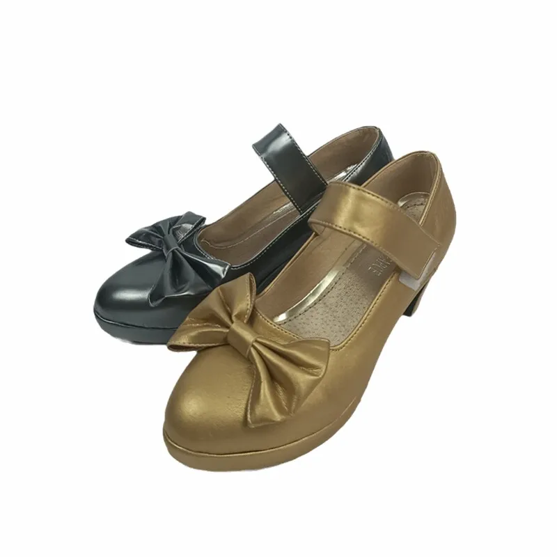 Anime Identity V‌ Helena Adams Cosplay Shoes Golden Sliver Short PU Leather Boots For Halloween Carnival