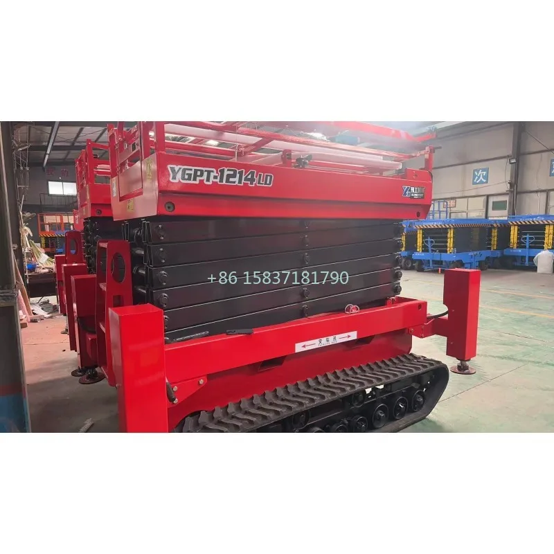 

14m Lifting Platform Mobile Electric Scissor Lift Platform Scaffolding Inground Car Customized Lifting Platform for Australia