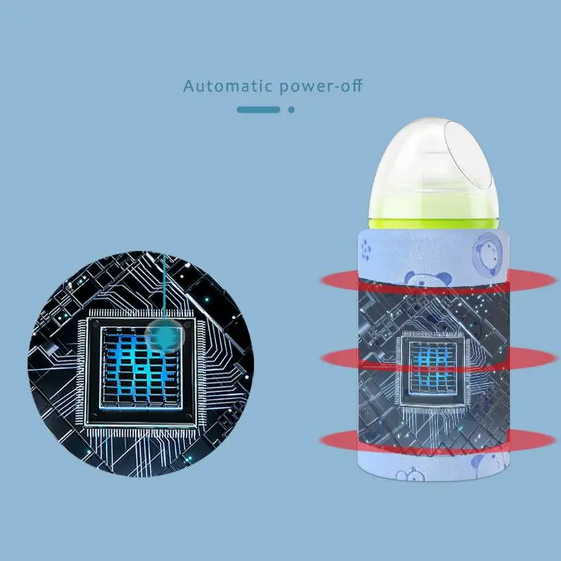 Aquecedor de garrafa de bebê usb aquecedor de água de leite carrinho de viagem saco isolado aquecedor de garrafa de enfermagem seguro crianças suprimentos para ao ar livre