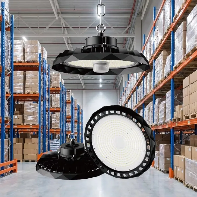 Industrial UFO High Shed Light Series IP67 Waterproof Die Casting Aluminum 4100K Neutral White Light 3 Year Warranty