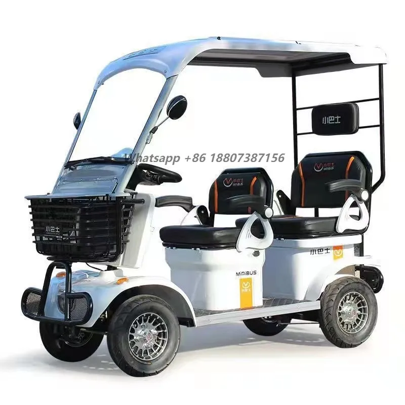 Electric Battery-Powered Four-Wheeled Golf Cart Golf Trolley Eec Certified New Recreational Vehicle for Casual Sightseeing