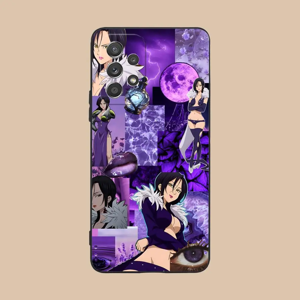 Seven Deadly Sins Merlin Phone Case for Samsung Galaxy A26 25 24 23 22 21 17 16 15 14 13 12 11 5G Soft TPU Shockproof Cover - view 6