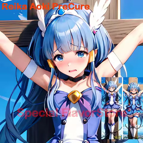 Dakimakura anime Reika Aoki PreCure Double-sided Print Life-size body pillows cover Adult pillowcase