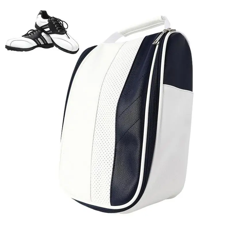 

Golf Shoes Bag Portable Waterproof Shoes Carrying Bag Dustproof Storage Organizer Clothes Bag Travel Bag Golf Sports Accessories