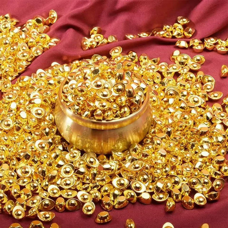 Simulierter Mini-Goldbarren, Zinklegierung, Heim- und Schreibtischdekoration, Casual-Accessoire, Einweihungsgeschenk, Perfektes Geschenk und Kunsthandwerk – Detail 4