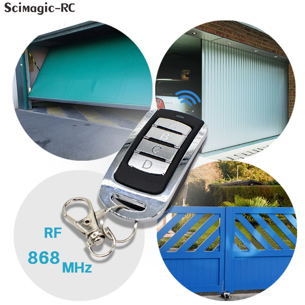 1-5 Stück für HORMANN HSM2 HSM4 868 MHz Garagentor-Fernbedienung Handsender 868,35 MHz