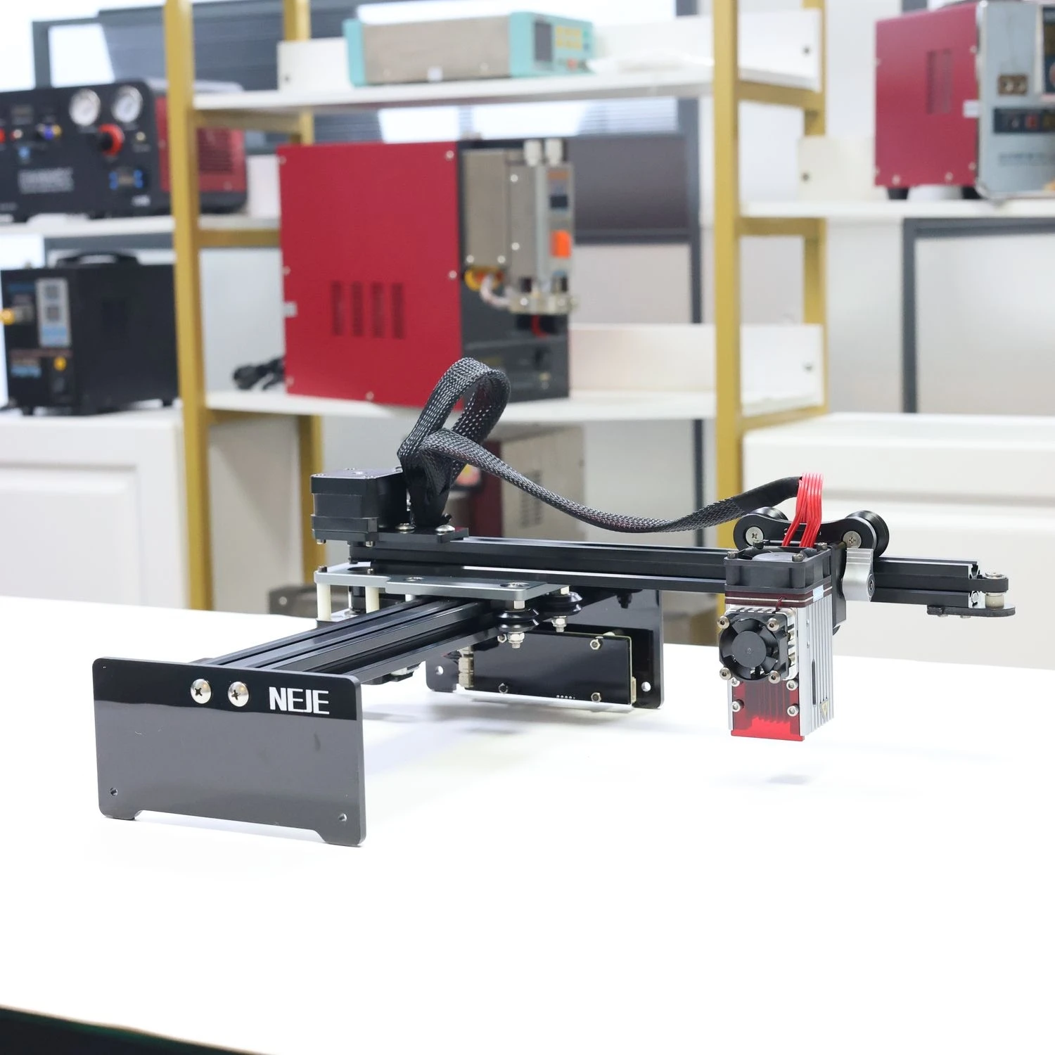 NEJE 5 A40640 80W レーザー彫刻機および切断機ブルーレイ CNC マシン