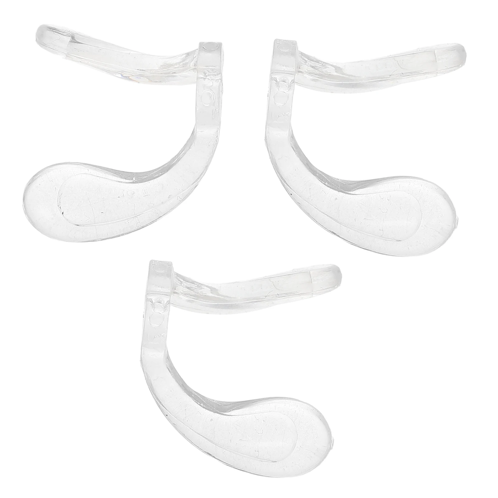 

3Pcs Children Glasses Nose Pads Silicone U Shape Nose Bridge Pads Comfortable Non-Slip Eyeglass Repair Kit for Kids Daily Wear