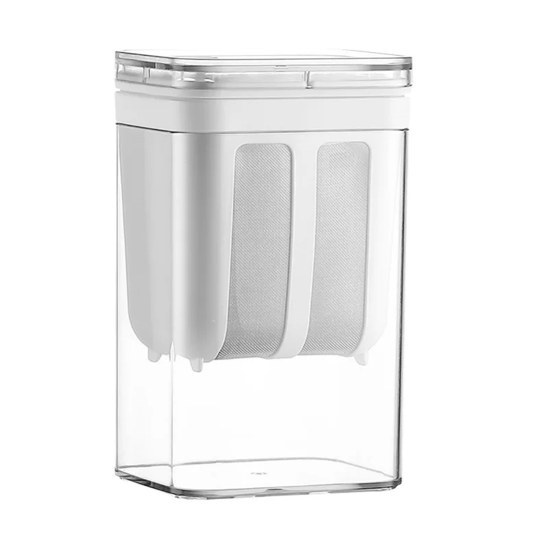 

Yogurt Strainer 1100ml Stainless Steel 80 Mesh Fine Hole See Through Easy Operation Whey Separator For Home Kitchen