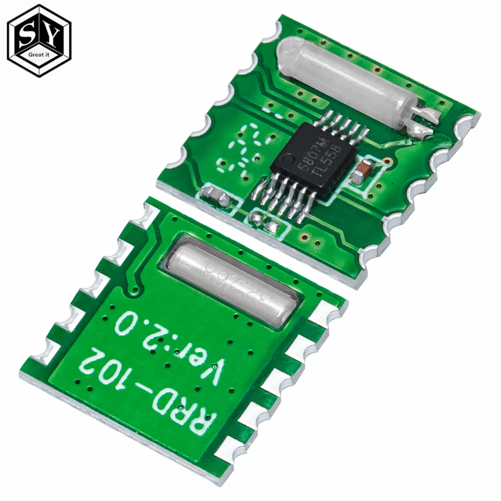 1PCS Módulo de Rádio FM Estéreo RDA5807M RRD-102V2.0 Profor Módulo Sem Fio Para arduino
