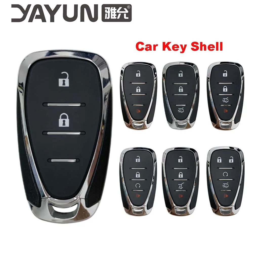 

YAYUN AKGMS145 смарт-брелок с дистанционным управлением, брелок с 2/3/4/5 кнопками для Chevrole