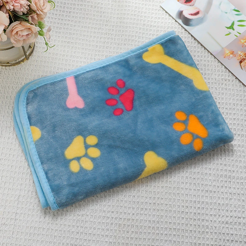 Soft Sleep Mat for Pet Blanket Puppy Kitten Blanket Bed Mat Guinea Pig Plush Mat Bed Small Animal Mat for Rabbit Hamster