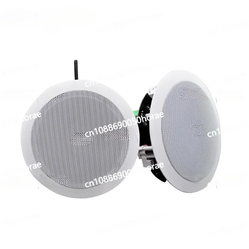 WiFi Bluetooth Ceiling Ceiling Speaker with Power Amplifier Active Bluetooth Speaker Restaurant Store Broadcast Background Music