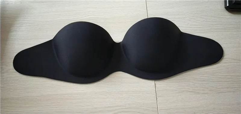 Soutiens-gorge push-up sexy sans bretelles invisibles pour robe de mariée, brassière une pièce, festival de fête, document solide, demi-tasse