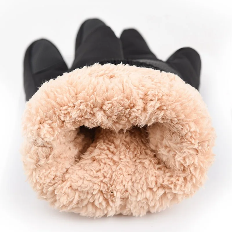 스키 장갑 방풍 및 방수 야외 라이딩 오토바이 두꺼운 보온 장갑 가을 및 겨울 장갑