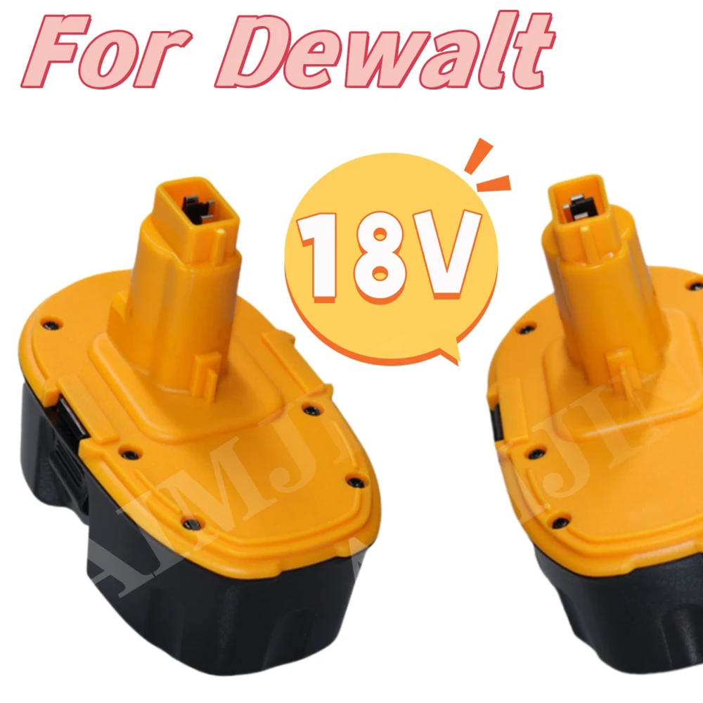 

18V 4800/6800/9800mAh Ni-MH Battery For Dewalt DC9096 DE9039 DE9096 DE9098 DE9503 DC212 Cordless Drill Replacement Battery