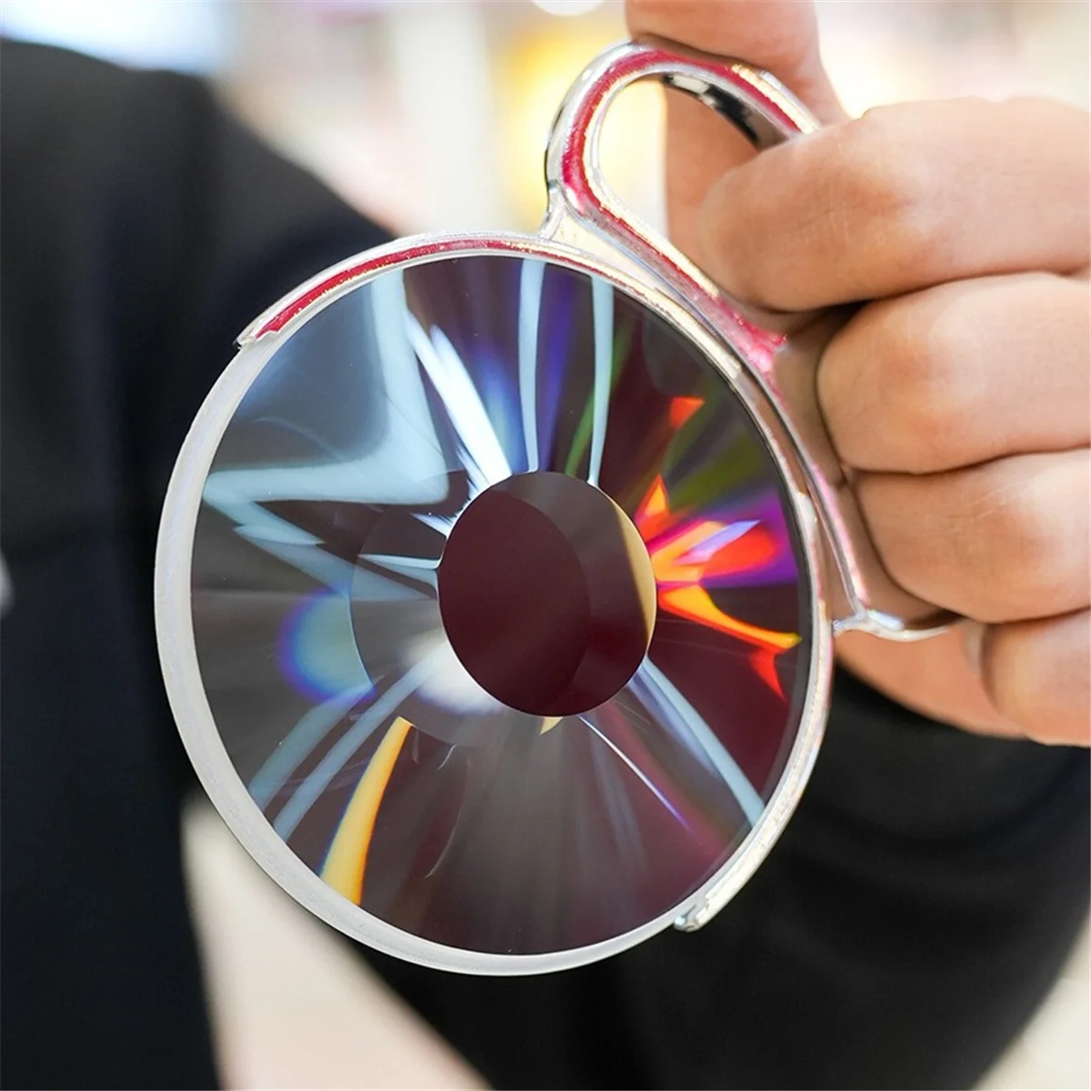 ABJZ 90mm Handheld Speciale Effecten Filter Fotografie Voorgrond Blur Props SLR Cine Lens Accessoires