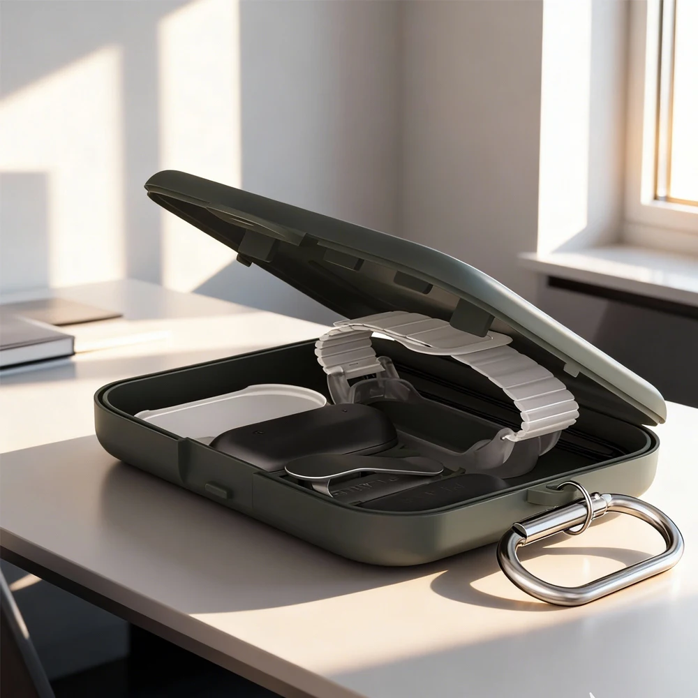 

Suitable for PLAUD NotePin/NotePin S 2025 storage box dust-proof shock resistant and drop resistant storage accessories