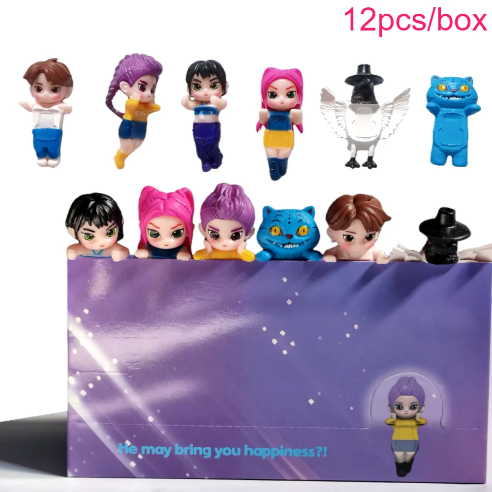 K-pop Zoe Rumi Mira Saja garçons boîte aveugle limitée figurines d'anime Style aléatoire Fans cadeau enfants cadeau d'anniversaire décoration de bureau