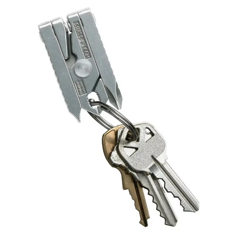 Pocket Multitools Plier Mini Portable Folding Muilti-functional Plier Clamp Keychain Hiking Camping Tool
