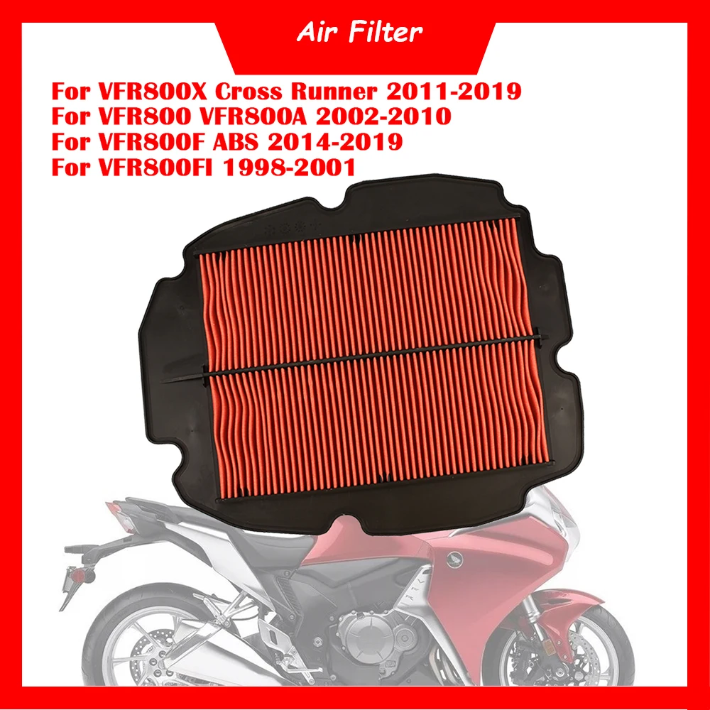 Motorcycle Engine Air Filter Cleaner Air Intake Filter Element For Honda VFR800 VFR800A VFR800FI VFR800F VFR800X Cross Runner