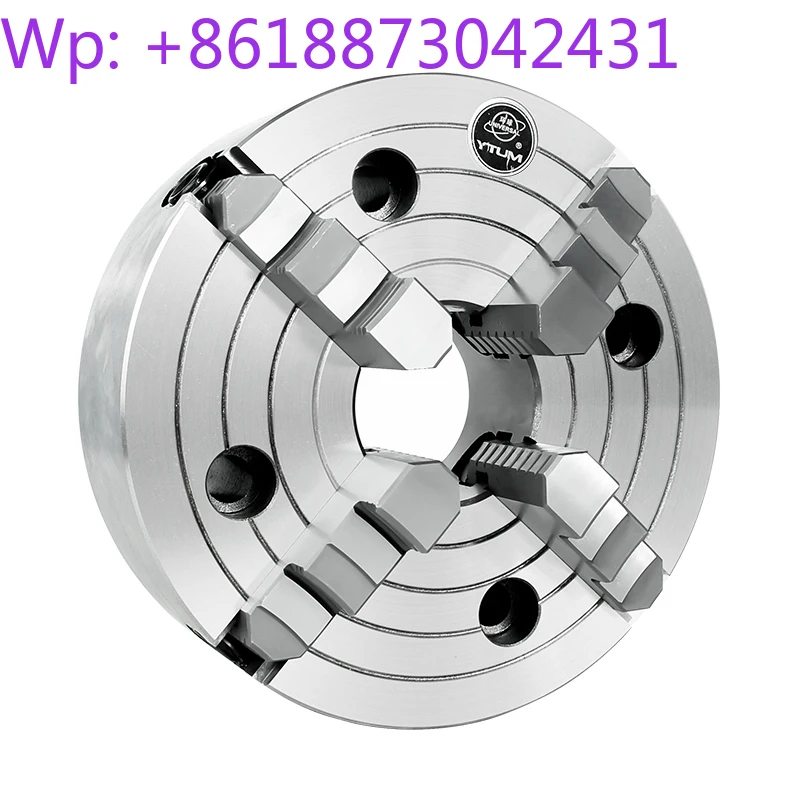 Global K72 Short Cone Chuck Four-jaw Single Action A24 C6 Type D8 Type Taper Machine Tool Spindle 200250 with Packing