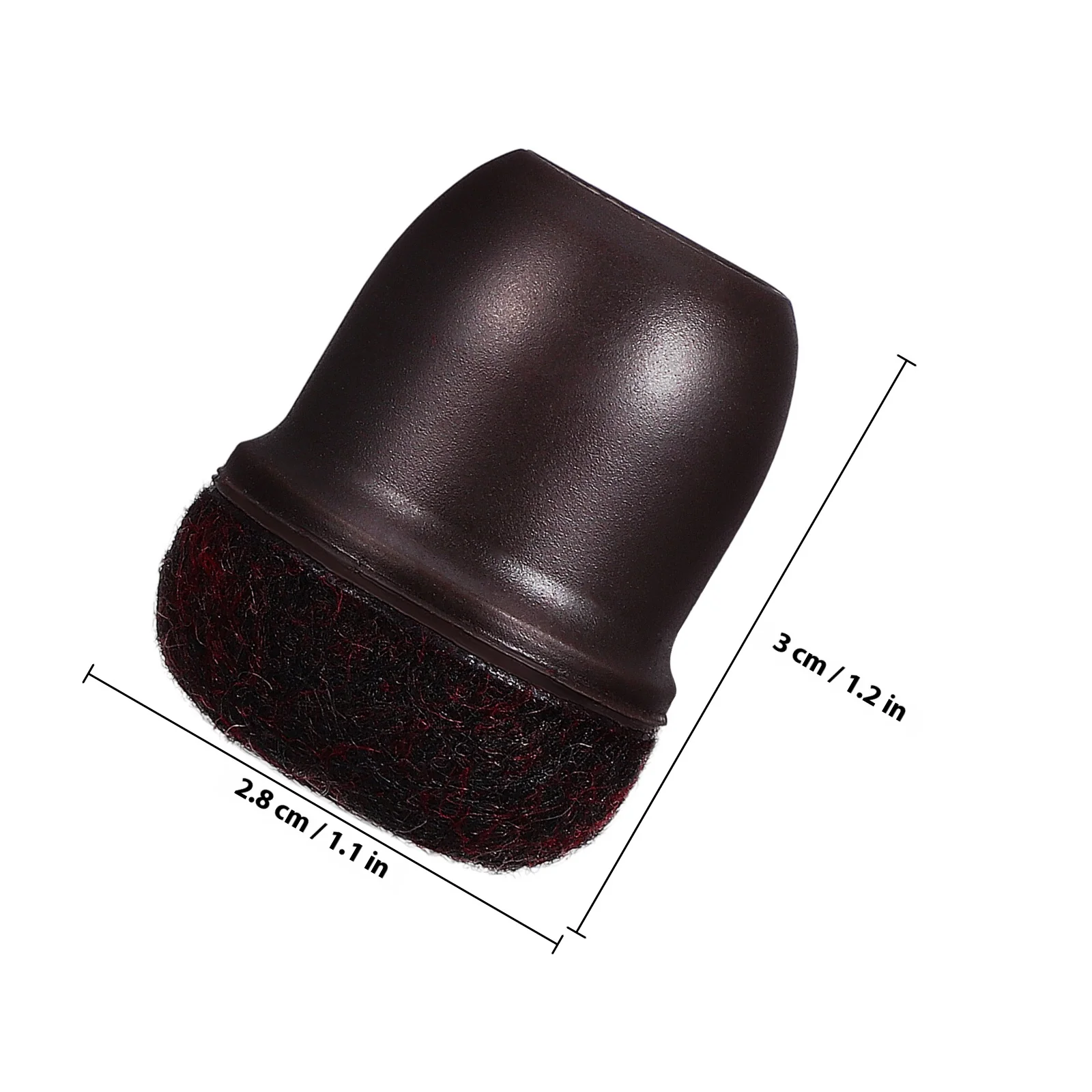 16 قطعة حافظات أرضية الكرسي منصات أقدام الأثاث المستديرة للأرضيات الصلبة قبعات الإنزلاق المطاطية المتينة أغطية أرجل الكرسي المتزلجون