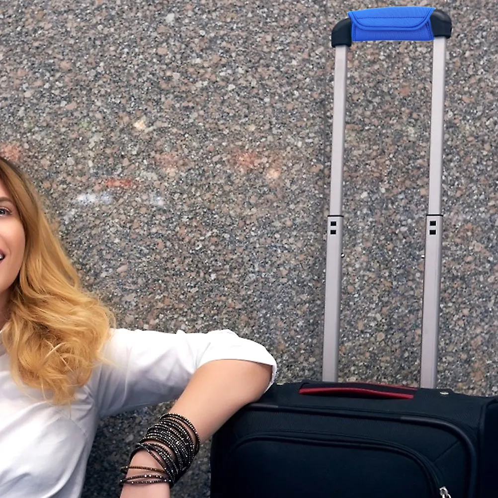 

2 шт. Неопреновые мягкие накладки на ручки для чемоданов, дорожных сумок, колясок, для комфорта и снятия давления