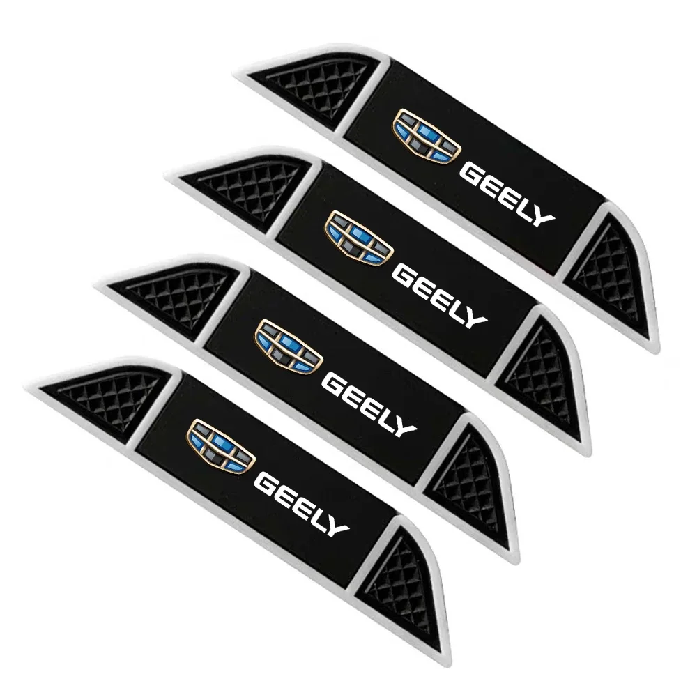 4Pcs Car Door Edge Protector Strip Anti Scratch Body Side Tape for Geely Coolray Atlas Tugella Monjaro X7 Boyue GS