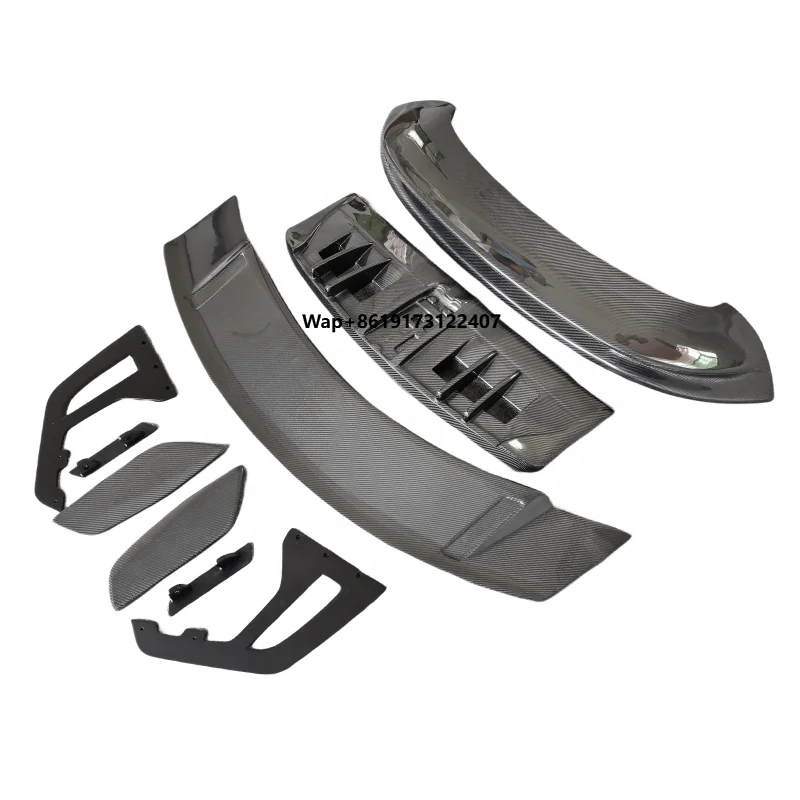 

High Quality 992 Carrera Upgrade GT3 Style Carbon Fiber Rear Spoiler Wing for 911 992