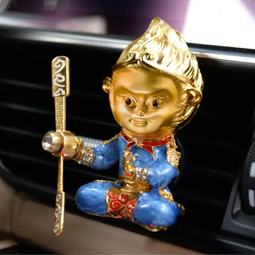 Qitian Dasheng car perfume car air conditioner trend fan car Monkey King jewelry ornament monkey aromatherapy