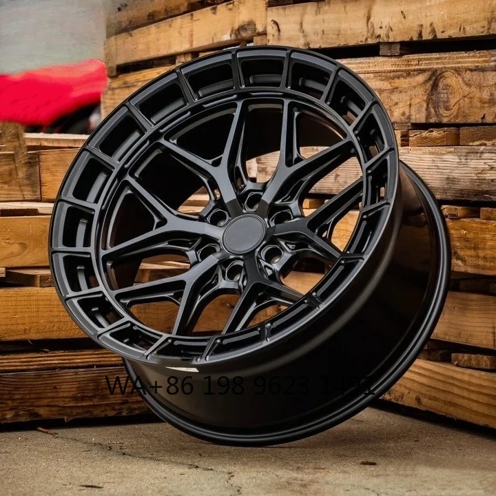 

Monoblock Concave Forged Aluminum Alloy Staggered Wheels 18‑22Inch Black Rims for Passenger Car Aftermarket Upgrade
