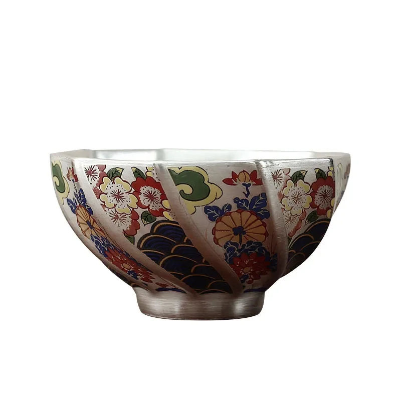 High-end master cup single cup, Liu Yin ceramic teacup