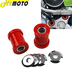 Red Motorbikes Handlebar Riser Bushings Handle Bar Riser Bushing Kit For Harley Big Twins 1973-2017 Sportsters XL 1973-2003 Dyna