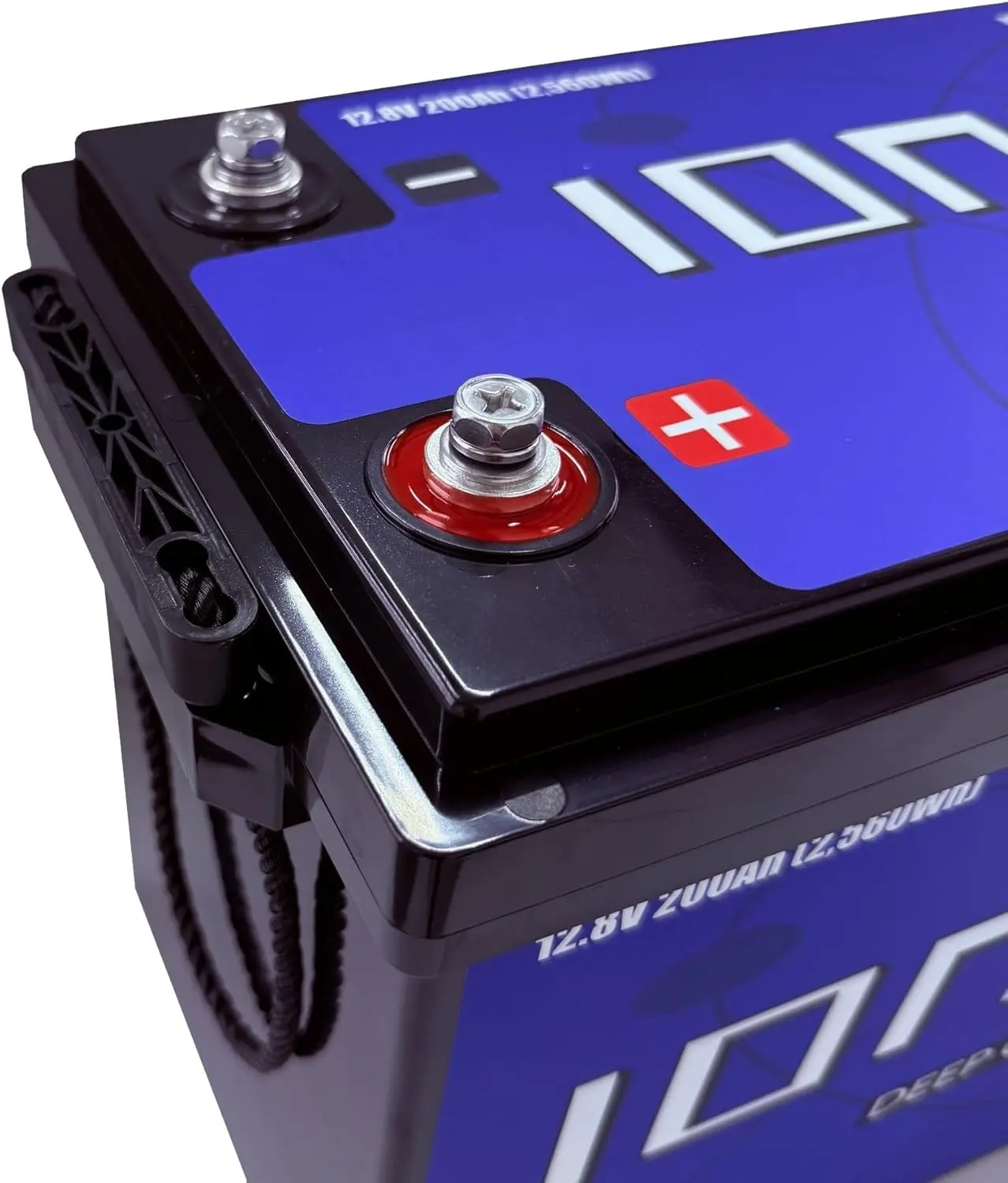 Baterai Siklus Dalam Lithium 12V 200Ah LiFePO4 (Tanpa Bluetooth) - Sempurna untuk Perahu Bass, Motor Trolling, Penyimpanan Energi Surya, RV