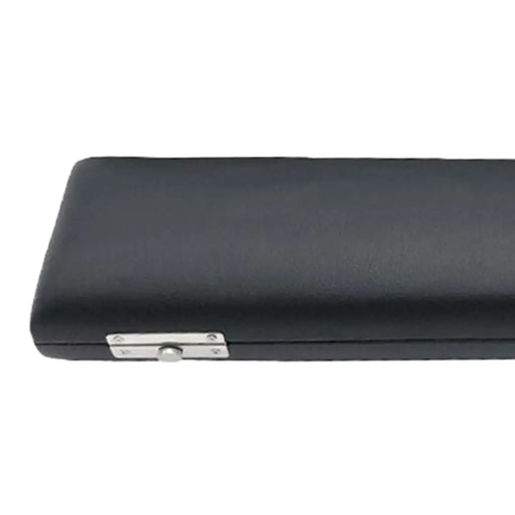 17 Holes Flute Storage Case Durable PU Leather Instrument Case Bag for 17 Holes Flute Carrying Needs