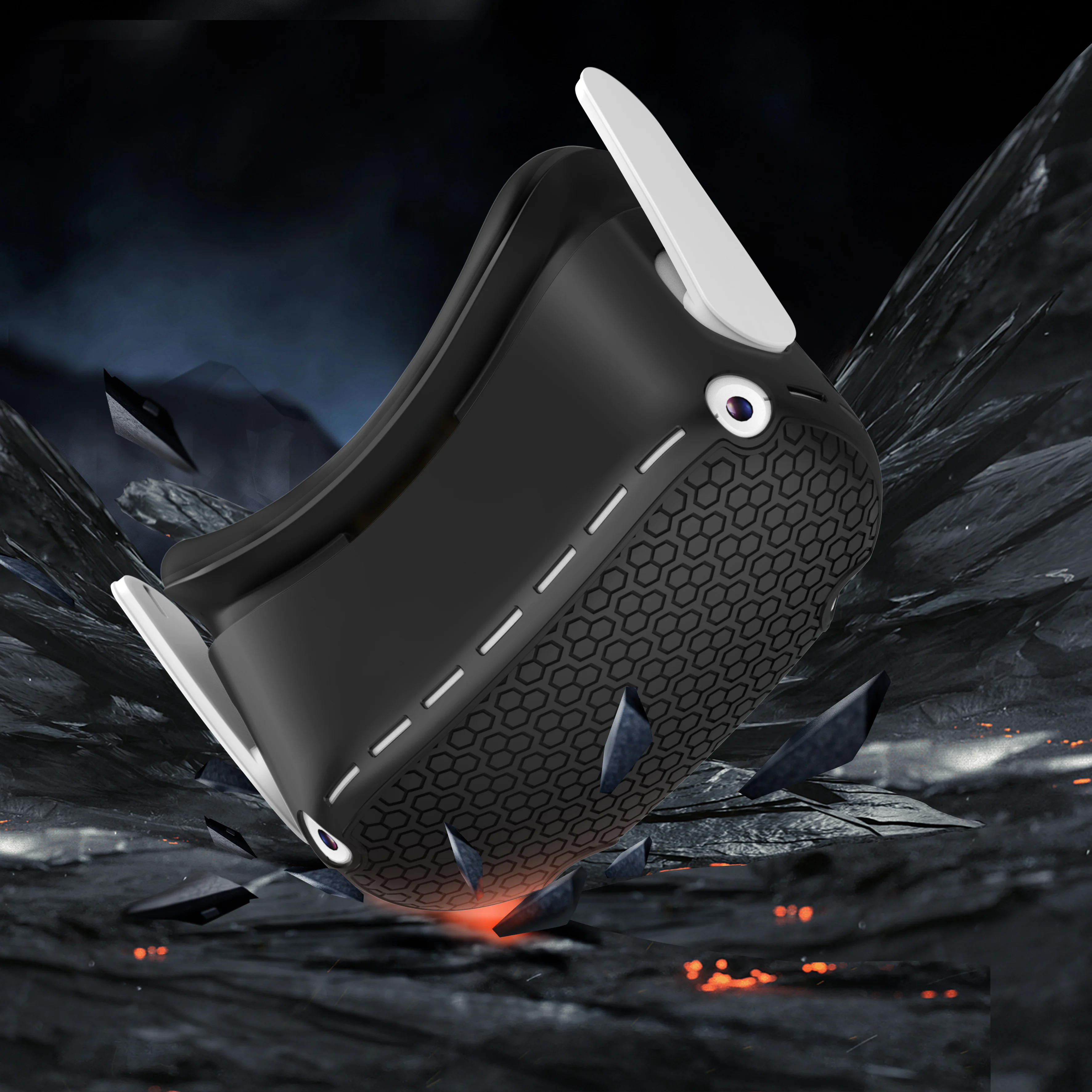 Silicone Protective Cover for Oculus Quest 2 VR Headset Protection Case Anti-Scratches Shell for Oculus Quest 2 Accessories