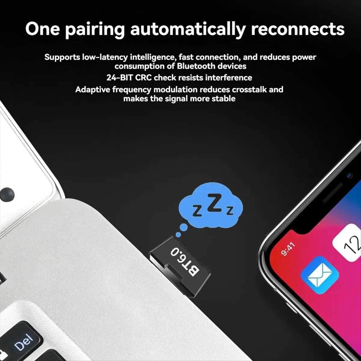 

USB-адаптер Bluetooth 6.0 BSBL