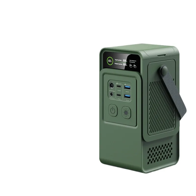 Para ap200l 200w gerador solar portátil 192wh estação de energia lifepo4 bateria acampamento power bank fonte de emergência 140w pd