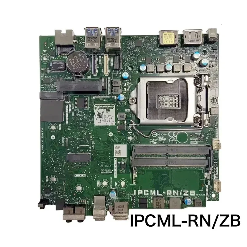 For Dell Optiplex 7080 MFF Desktop Motherboard IPCML-RN/ZB CN-07WJF3 07WJF3 Mainboard 100% Tested OK Fully Work Free Shipping